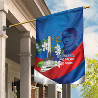 Philippines Rizal Day Garden Flag Filipino Motto Stella Polynesian Pattern - Polynesian Pride