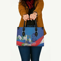 Philippines Rizal Day Leather Bag Filipino Motto Stella Polynesian Pattern - Polynesian Pride