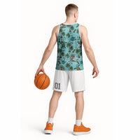 Aloha Hawaii Surfing Tropical Seamless Basketball Jersey LT14 - Polynesian Pride