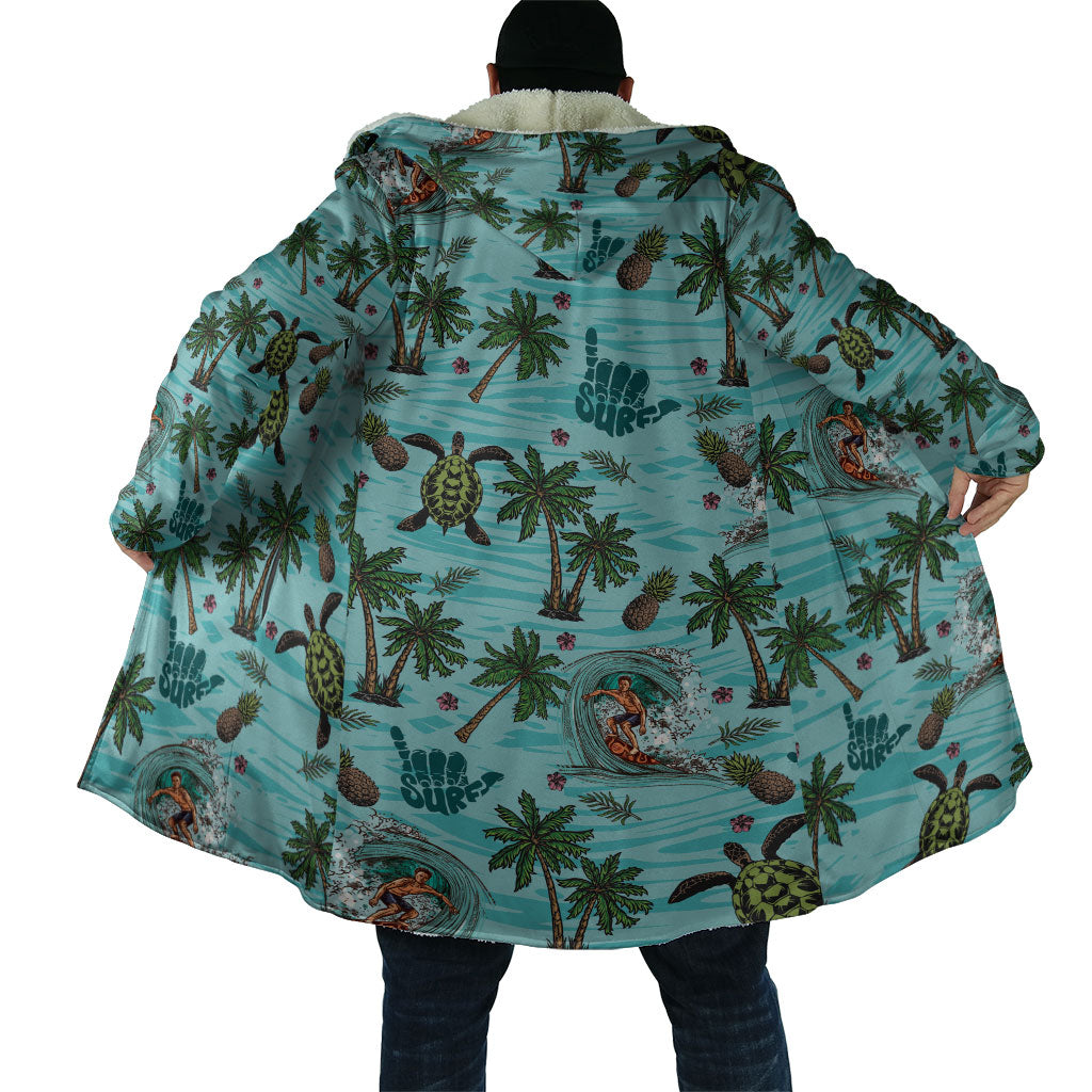 Aloha Hawaii Surfing Tropical Seamless Cloak LT14 - Polynesian Pride