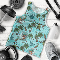 Aloha Hawaii Surfing Tropical Seamless Men Tank Top LT14 - Polynesian Pride
