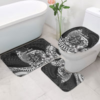 Hawaii Surfing Personalized Bathroom Set Born To Surf Tiki Hawaiian Pattern LT14 - Polynesian Pride
