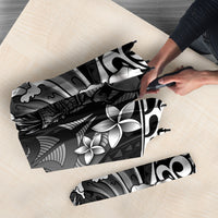 Hawaii Surfing Personalized Umbrella Born To Surf Tiki Hawaiian Pattern LT14 - Polynesian Pride