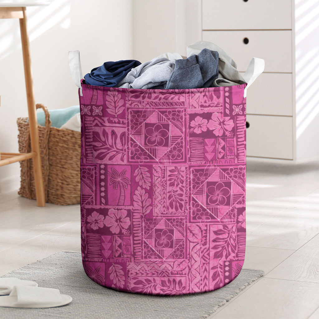 Hawaii Rainforest Beach Tropical Flowers Laundry Basket