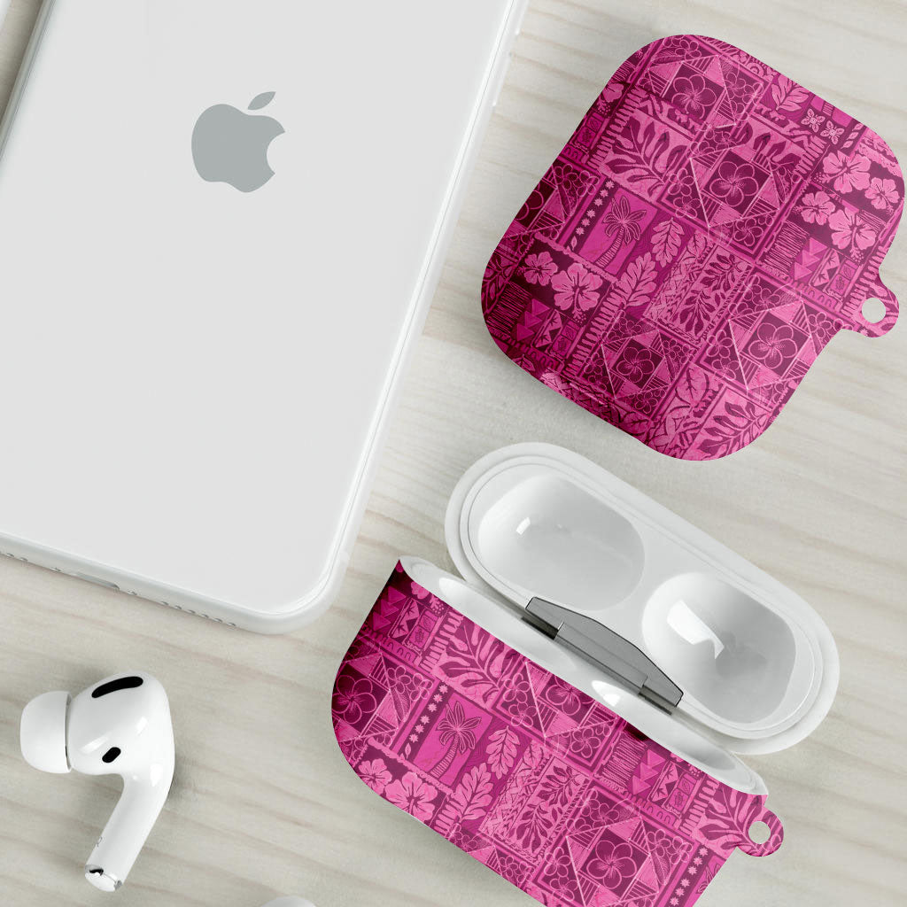 Hawaii Rainforest Beach Tropical Flowers AirPods Case LT14 - Polynesian Pride