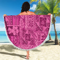 Hawaii Rainforest Beach Tropical Flowers Beach Blanket LT14 - Polynesian Pride