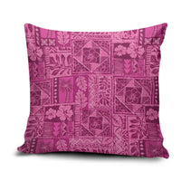 Hawaii Rainforest Beach Tropical Flowers Pillow Cover LT14 Pink - Polynesian Pride