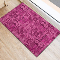 Hawaii Rainforest Beach Tropical Flowers Rubber Doormat LT14 - Polynesian Pride