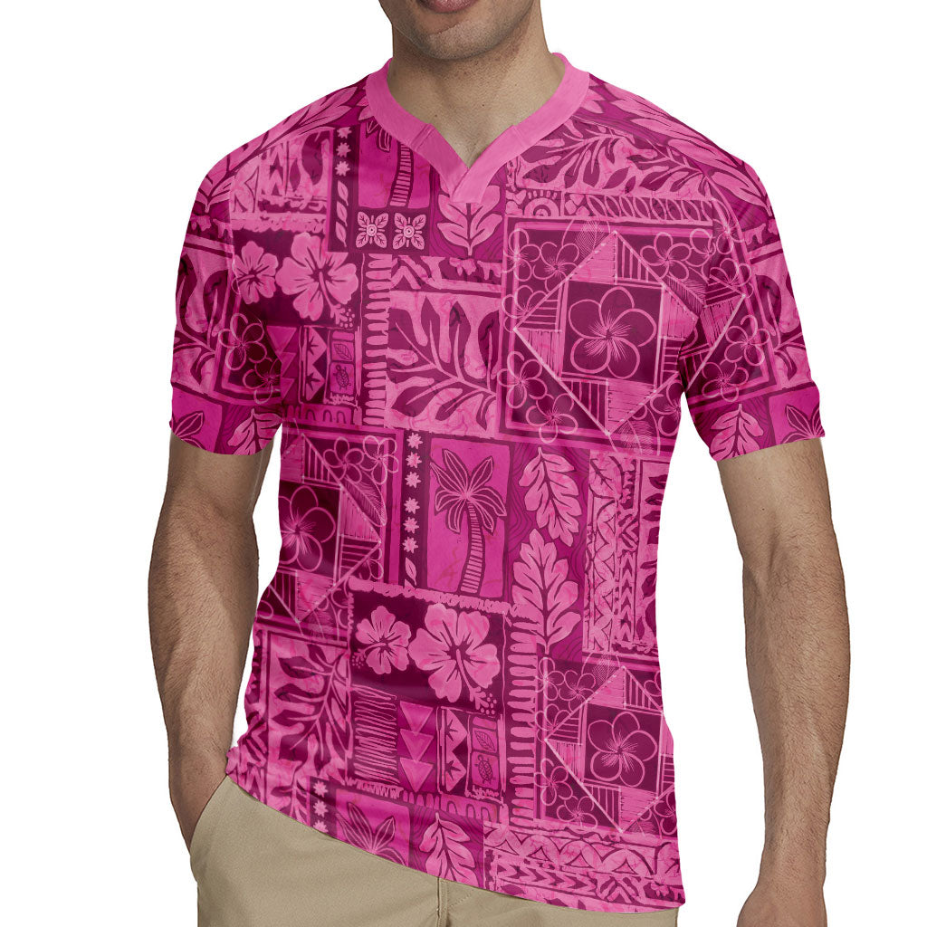 Hawaii Rainforest Beach Tropical Flowers Rugby Jersey LT14 - Polynesian Pride