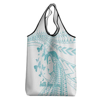 Polynesia Cervical Cancer Awareness Month Grocery Bag Polynesian Women Faith Hope Love!