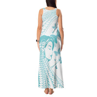 Polynesia Cervical Cancer Awareness Month Tank Maxi Dress Polynesian Women Faith Hope Love!