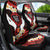 Polynesia AIDS Awareness Month Car Seat Cover Take The Rights Path Polynesian Pattern