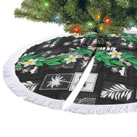 Aloha Hawaii Tuberose Lei Tree Skirt Tropical Vibes Black Color - Polynesian Pride