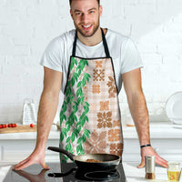 Aloha Hawaii Palaka Tuberose Lei Apron Hawaiian Quilt Seamless Style - Polynesian Pride