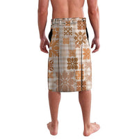 Aloha Hawaii Palaka Tuberose Lei Lavalava Hawaiian Quilt Seamless Style - Polynesian Pride