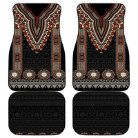 Bula Fiji Dashiki Vintage Fijian Masi Tapa Pattern Car Mats LT14 Brown - Polynesian Pride