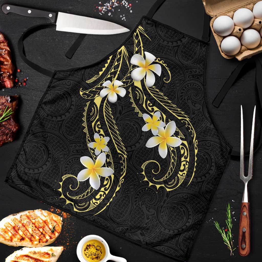 Polynesia Tattoo With Plumeria Apron Elegant Vibes