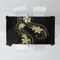 Polynesia Tattoo With Plumeria Tablecloth Elegant Vibes