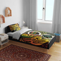 Vanuatu 1980 Bedding Set Ni-Van Tamtam Sand Drawing Pattern LT14 - Polynesian Pride