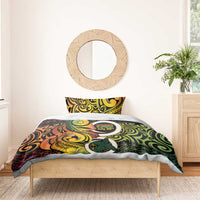 Vanuatu 1980 Bedding Set Ni-Van Tamtam Sand Drawing Pattern LT14 - Polynesian Pride