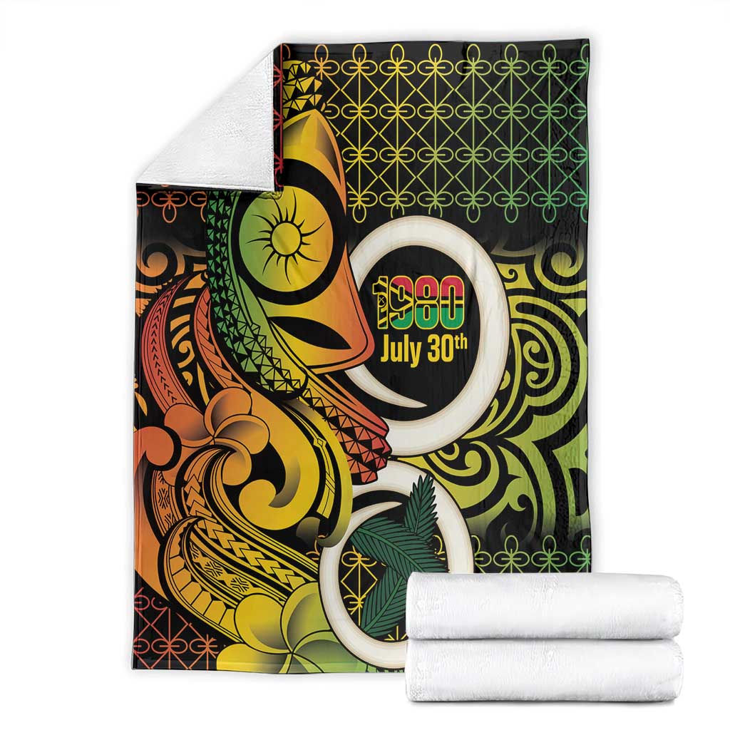 Vanuatu 1980 Blanket Ni-Van Tamtam Sand Drawing Pattern