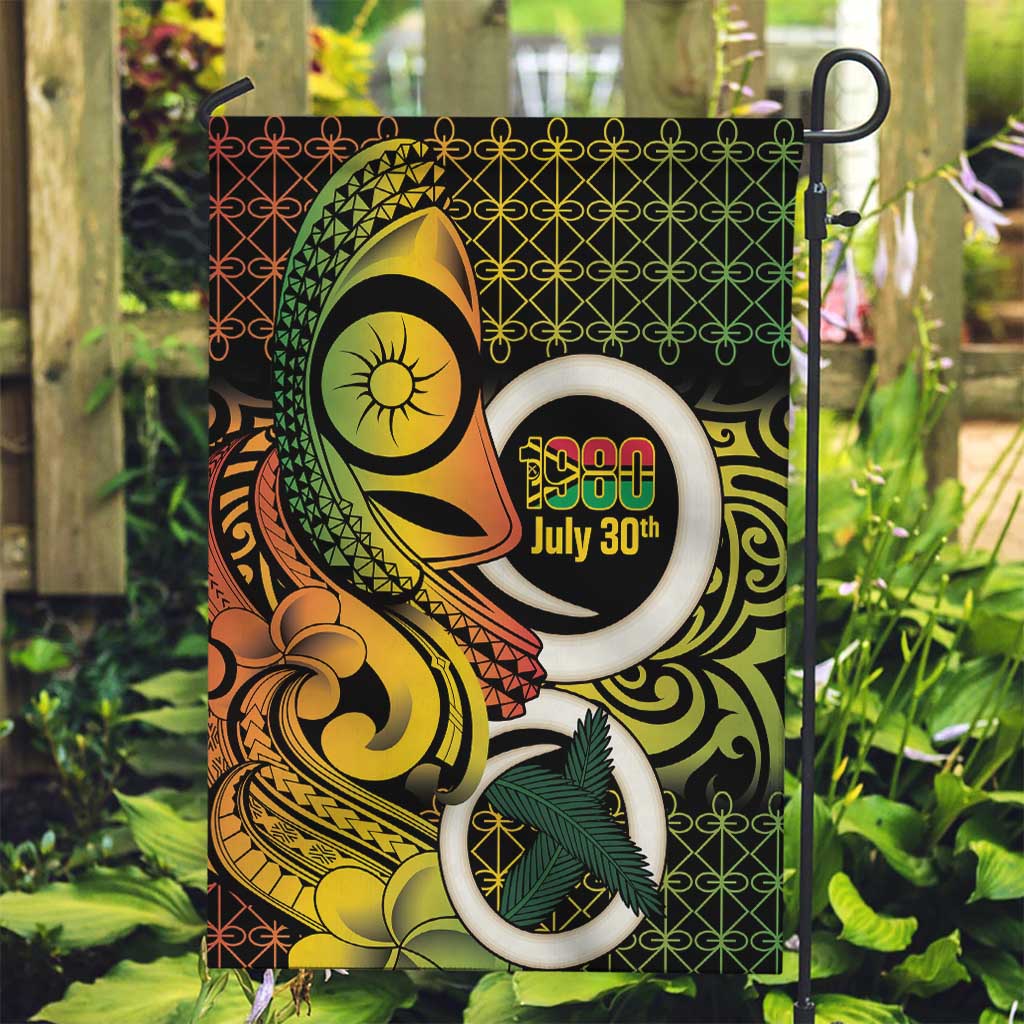 Vanuatu 1980 Garden Flag Ni-Van Tamtam Sand Drawing Pattern