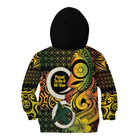 Vanuatu 1980 Kid Hoodie Ni-Van Tamtam Sand Drawing Pattern