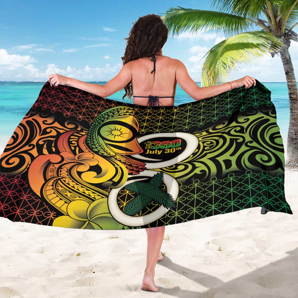 Vanuatu 1980 Sarong Ni-Van Tamtam Sand Drawing Pattern LT14 - Polynesian Pride