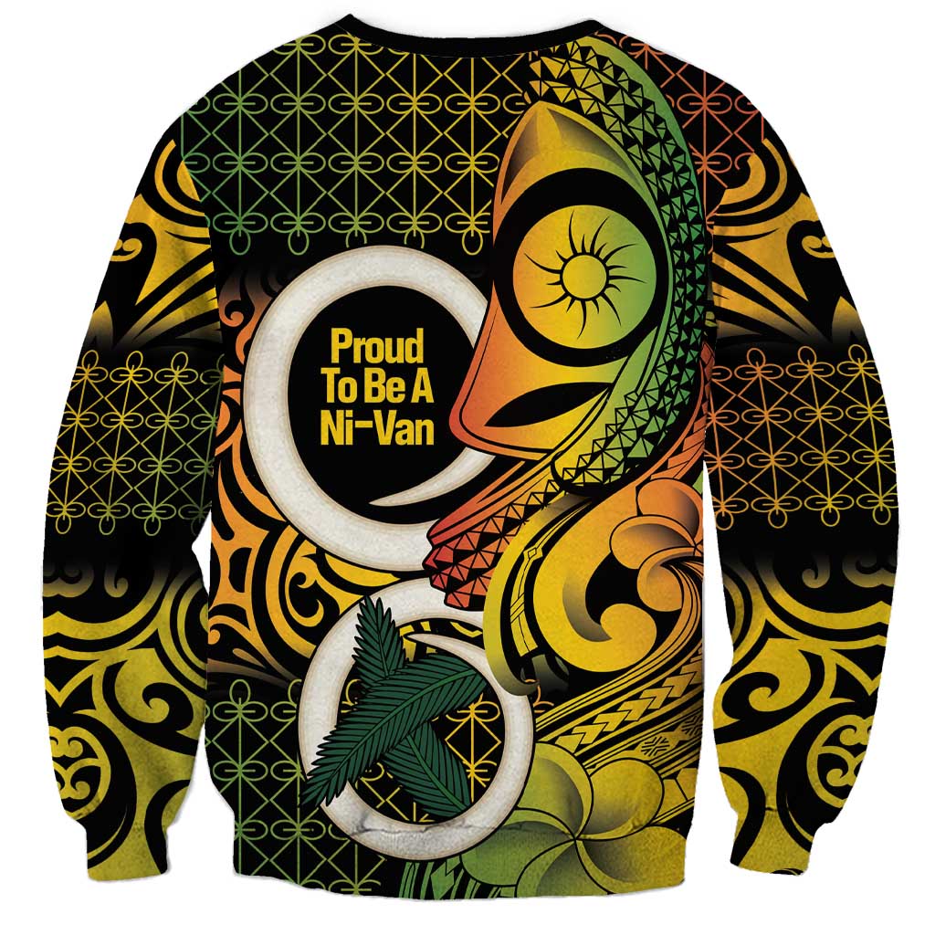 Vanuatu 1980 Sweatshirt Ni-Van Tamtam Sand Drawing Pattern