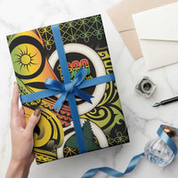 Vanuatu 1980 Wrapping Paper Ni-Van Tamtam Sand Drawing Pattern LT14 - Polynesian Pride