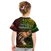 Polynesian Pride Father Day Hawaii Kid T Shirt Kanaka Kakau Hauoli La Makuakane LT14 - Polynesian Pride