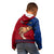 Personalised Father Day Samoa Kid Hoodie Manuia le Aso Sa o Tama Red Version LT14 - Polynesian Pride