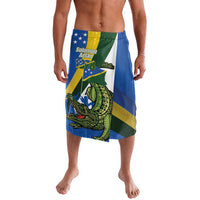 Solomon Islands Independence Day Lavalava Happy 7 July Crocodile Flag Style