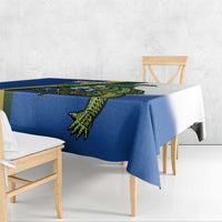 Solomon Islands Independence Day Tablecloth Happy 7 July Crocodile Flag Style LT14 - Polynesian Pride