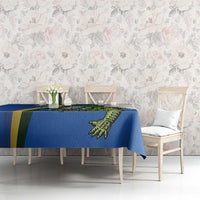 Solomon Islands Independence Day Tablecloth Happy 7 July Crocodile Flag Style LT14 - Polynesian Pride