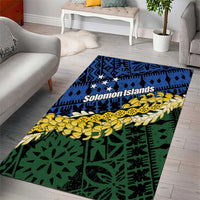 Halo Olaketa Solomon Islands Tapa Pattern Area Rug LT14 - Polynesian Pride
