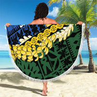 Halo Olaketa Solomon Islands Tapa Pattern Beach Blanket LT14 - Polynesian Pride