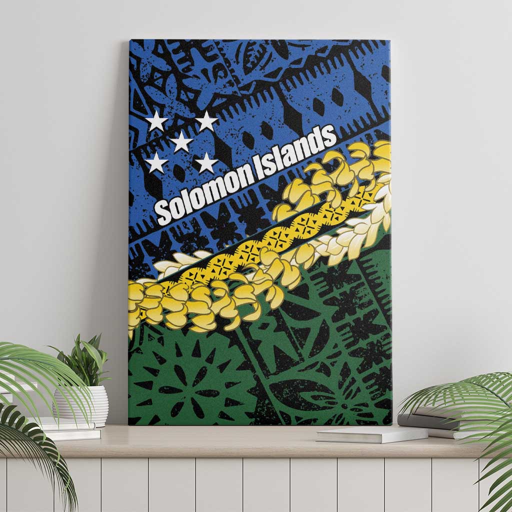 Halo Olaketa Solomon Islands Tapa Pattern Canvas Wall Art LT14 - Polynesian Pride