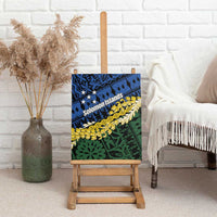 Halo Olaketa Solomon Islands Tapa Pattern Canvas Wall Art LT14 - Polynesian Pride