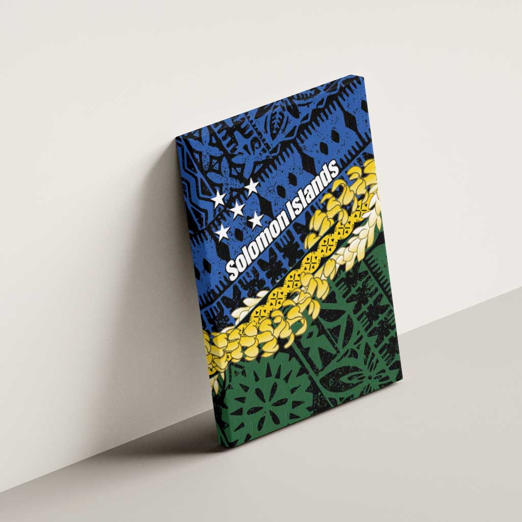 Halo Olaketa Solomon Islands Tapa Pattern Canvas Wall Art LT14 - Polynesian Pride