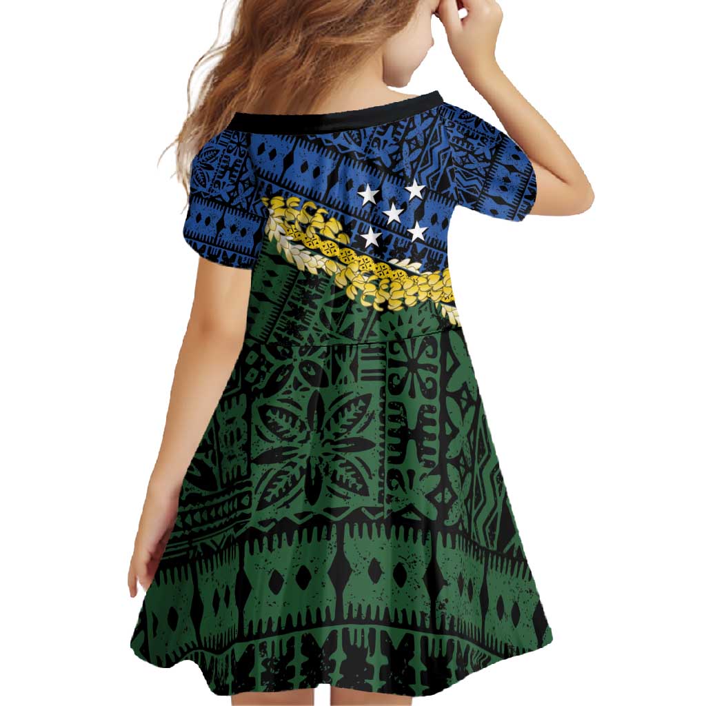 Halo Olaketa Solomon Islands Tapa Pattern Family Matching Summer Maxi Dress and Hawaiian Shirt LT14 - Polynesian Pride