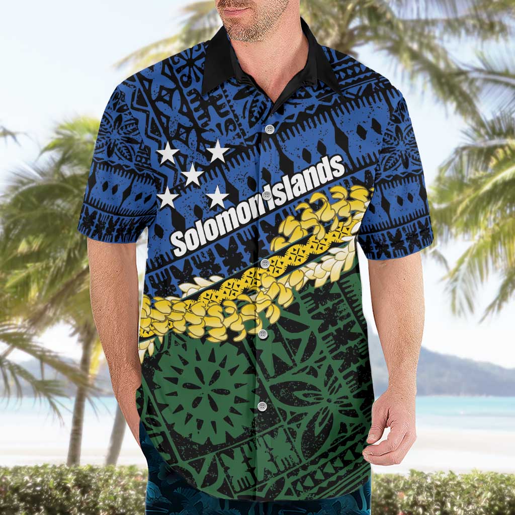Halo Olaketa Solomon Islands Tapa Pattern Hawaiian Shirt LT14 - Polynesian Pride