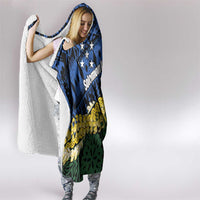 Halo Olaketa Solomon Islands Tapa Pattern Hooded Blanket LT14 - Polynesian Pride