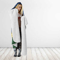 Halo Olaketa Solomon Islands Tapa Pattern Hooded Blanket LT14 - Polynesian Pride