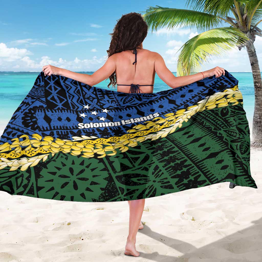 Halo Olaketa Solomon Islands Tapa Pattern Sarong LT14 - Polynesian Pride