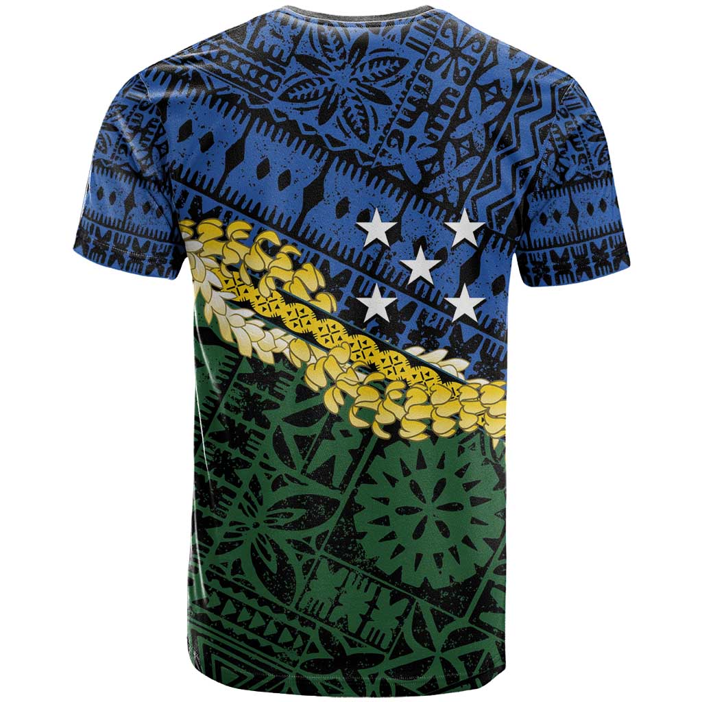 Halo Olaketa Solomon Islands Tapa Pattern T Shirt LT14 - Polynesian Pride