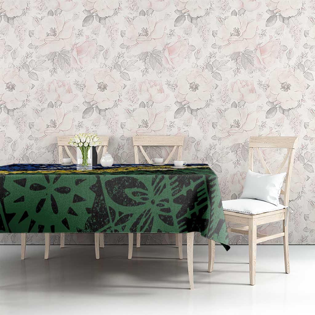 Halo Olaketa Solomon Islands Tapa Pattern Tablecloth LT14 - Polynesian Pride