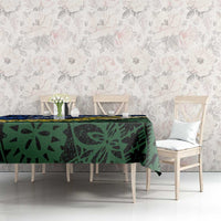 Halo Olaketa Solomon Islands Tapa Pattern Tablecloth LT14 - Polynesian Pride