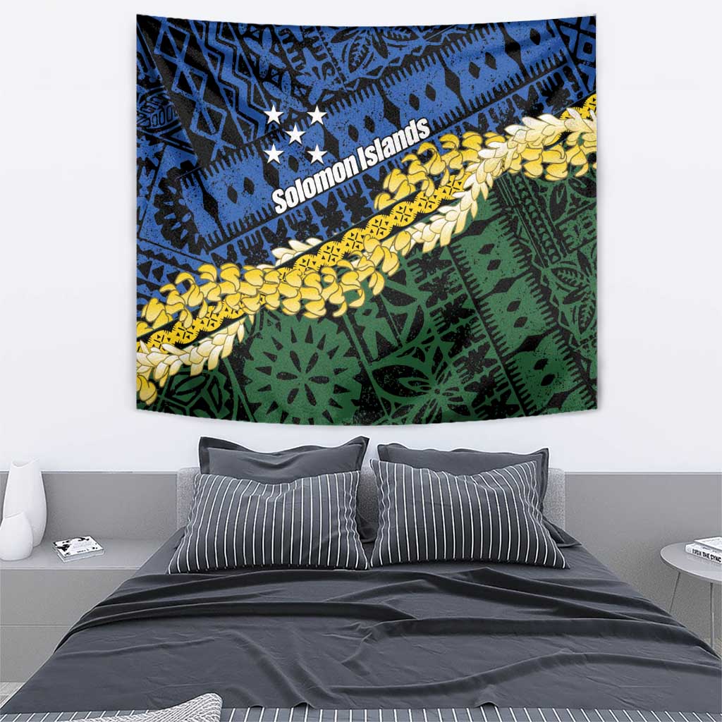 Halo Olaketa Solomon Islands Tapa Pattern Tapestry LT14 - Polynesian Pride
