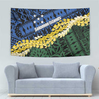 Halo Olaketa Solomon Islands Tapa Pattern Tapestry LT14 - Polynesian Pride